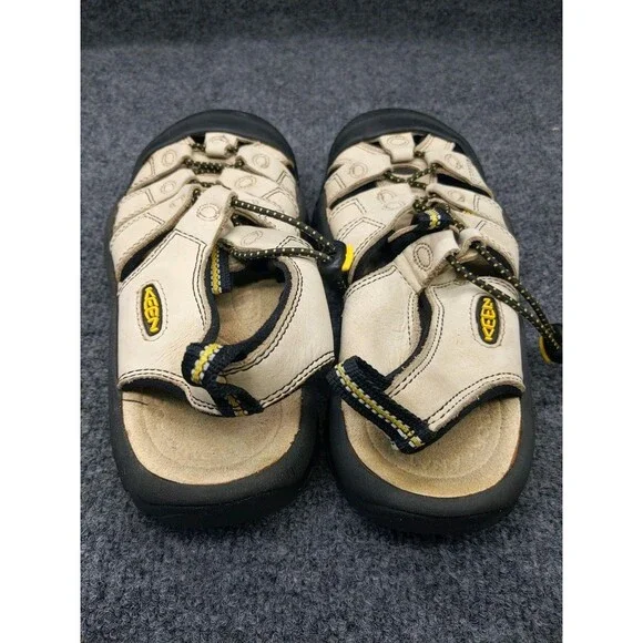 Keen Sandals Size 6 Washable Comfort Hiking Shoes Waterproof Tan/ Black - Picture 6 of 16